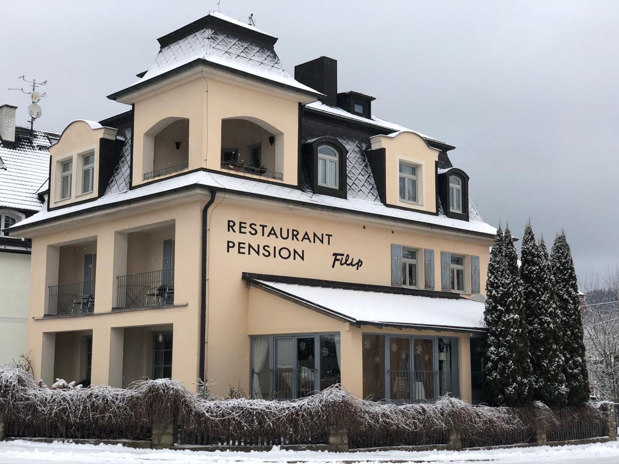 Pension A Restaurace Filip II Marianske Lazne Bagian luar foto